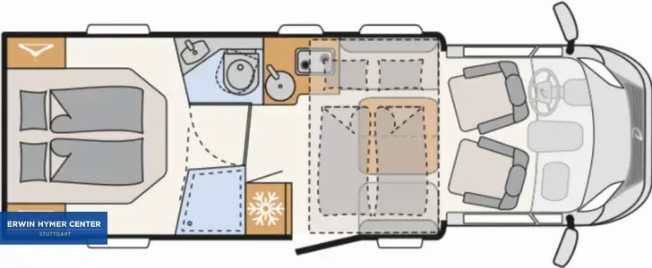 Fahrzeugbild Dethleffs Trend T 7057 DBL #5