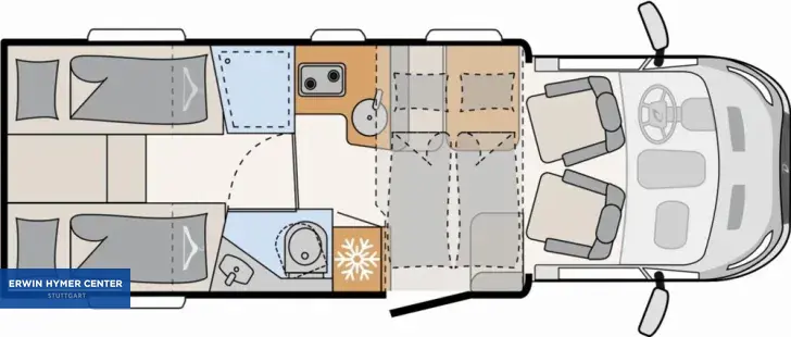 Fahrzeugbild Dethleffs Just Go! T 7055 EB #5
