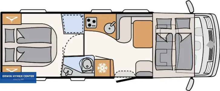 Fahrzeugbild Dethleffs Esprit I 7150-2 DBM #5