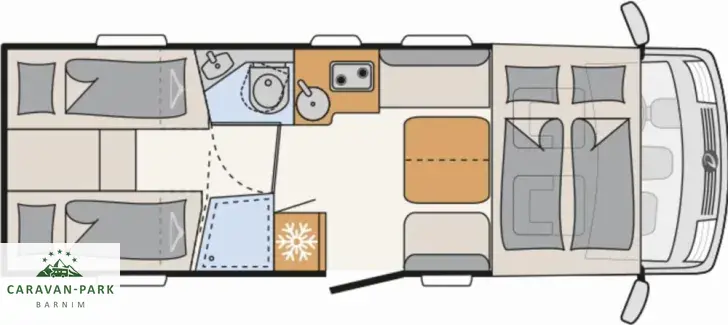 Fahrzeugbild Dethleffs Trend Active I 7057 EBL #5