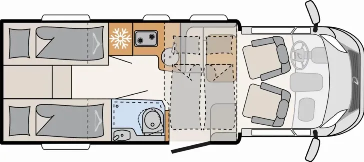 Fahrzeugbild Dethleffs Just Camp Active T 6812 EB #5