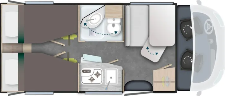 Fahrzeugbild Chausson Teilintegriert S Sport Line S697 #5