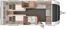 Grundriss Tag Knaus Südwind BLACK SELECTION 540 UE