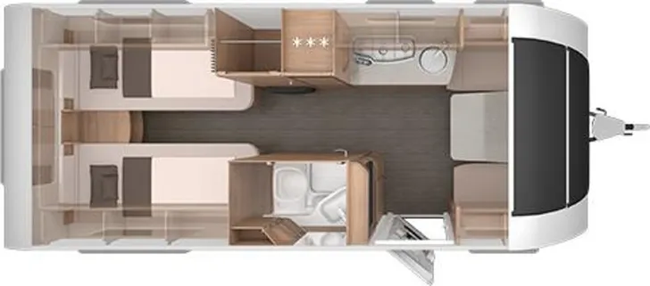 Grundriss Tag Knaus Südwind BLACK SELECTION 540 UE