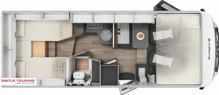 Grundriss Tag Sunlight Adventure I 67S Mj. 26, Navi, RFK