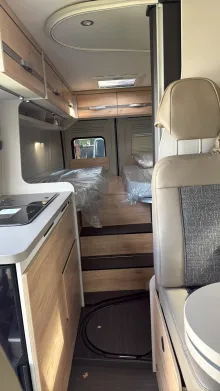 Sicht vorne-hinten Dethleffs Globetrail 600 ER