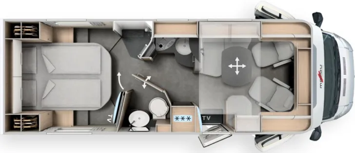 Fahrzeugbild Malibu T 480 RB QB K comfort #5