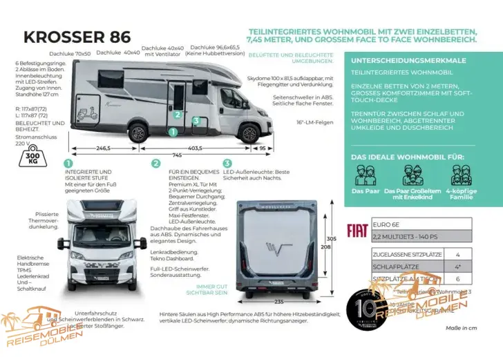 Fahrzeugbild Mobilvetta Krosser P86 B #29