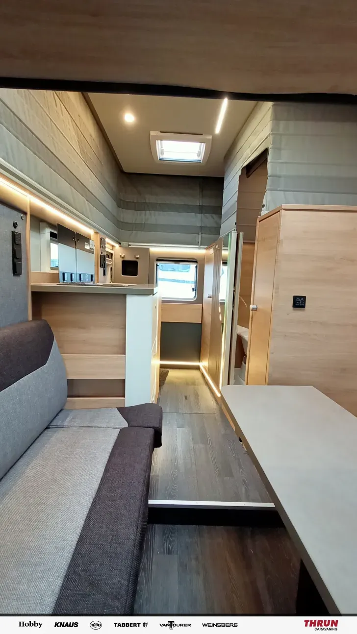 Sicht vorne-hinten Knaus Tourer CUV 500 LT CUVISION Autom.*Assistenzsys*3,5*