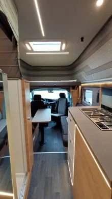 Sicht hinten-vorne Knaus Tourer CUV 500 LT CUVISION Autom.*Assistenzsys*3,5*