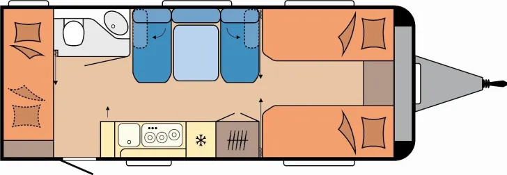 Grundriss Tag Hobby Maxia 595 KML Modell 2026