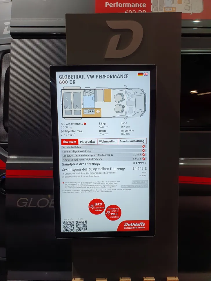 Fahrzeugbild Dethleffs Globetrail Performance 600 DR VW im Vorlauf! #5