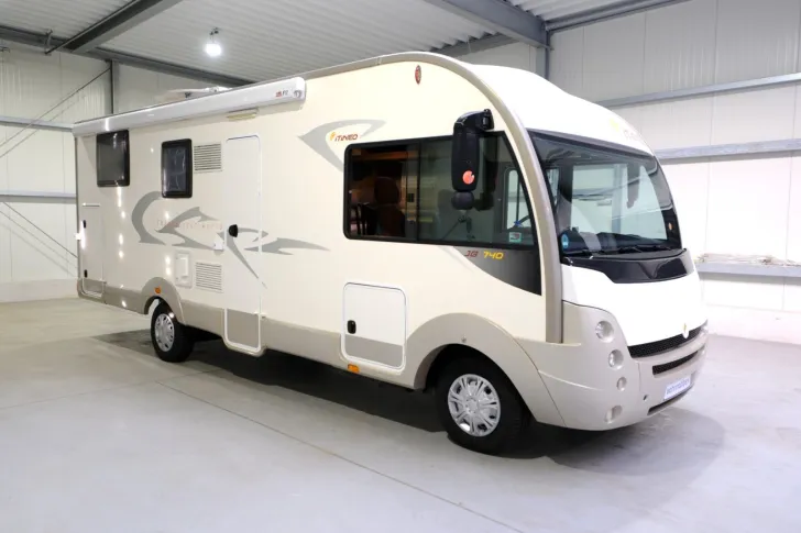 Fahrzeugbild Itineo JB 740/Einzelbetten+Hubbett/Garage/Klima/Markise #2