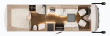 Grundriss Tag Concorde Charisma 860 LI Facelift*Retarder*Jatoba*Nero