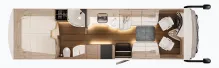Grundriss Tag Concorde Charisma 910 LI Edition 70 Shadow Line