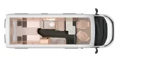 Grundriss Tag Knaus BoxLife Pro 630 FREEWAY 60 Years Care-Drive-Co-Driv. | 4.000 KG