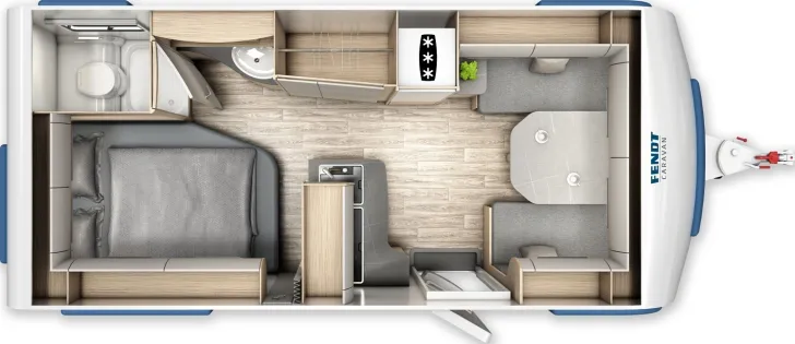 Grundriss Tag Fendt Bianco Activ 495 SFE