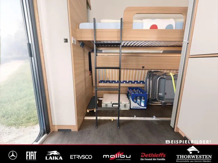 Fahrzeugbild Dethleffs Summer Edition 560 FMK autark 3er Etagenbett #6