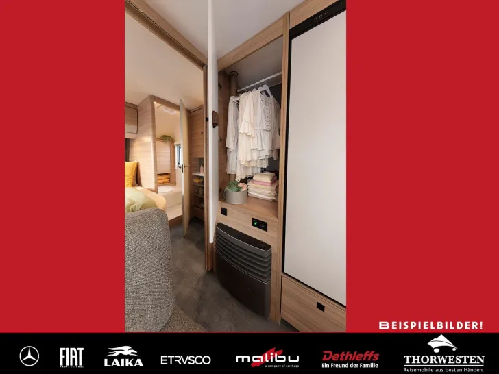 Fahrzeugbild Dethleffs Summer Edition 560 FMK autark 3er Etagenbett #9