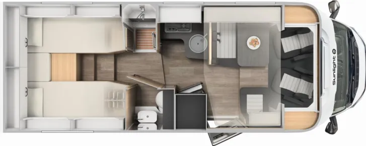 Grundriss Tag Sunlight Adventure T 68 Keep on Rolling Aktion