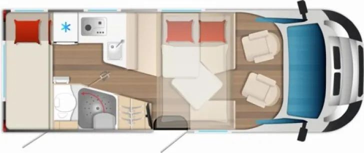 Fahrzeugbild Bürstner Campeo TD 676 G ++MEGA-DEAL++ #35