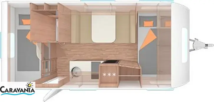 Grundriss Tag Weinsberg CaraCito 470 QDK