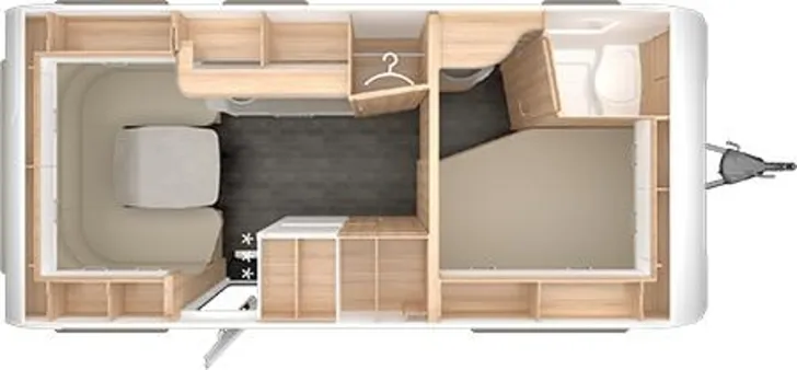 Grundriss Tag Tabbert Vivaldi 490 TD 2.3