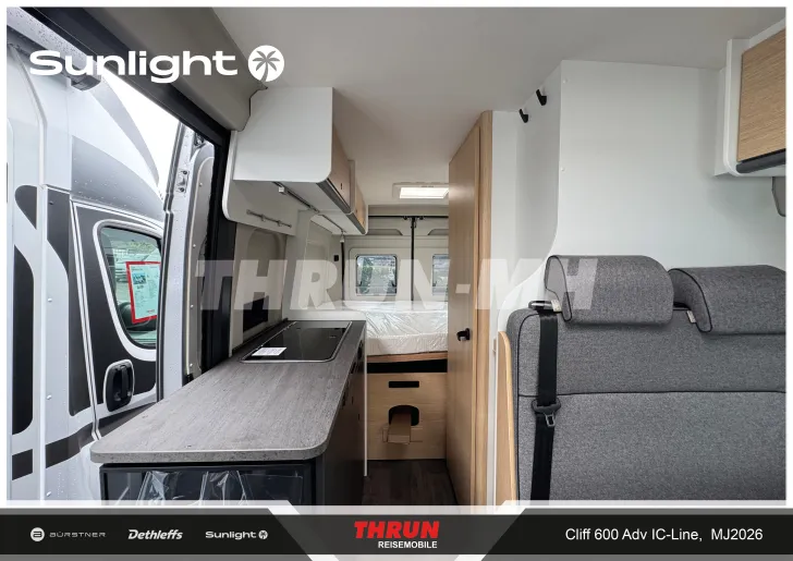 Fahrzeugbild Sunlight Camper Van Cliff 600 IC-Sondermodell ready to roll? #16