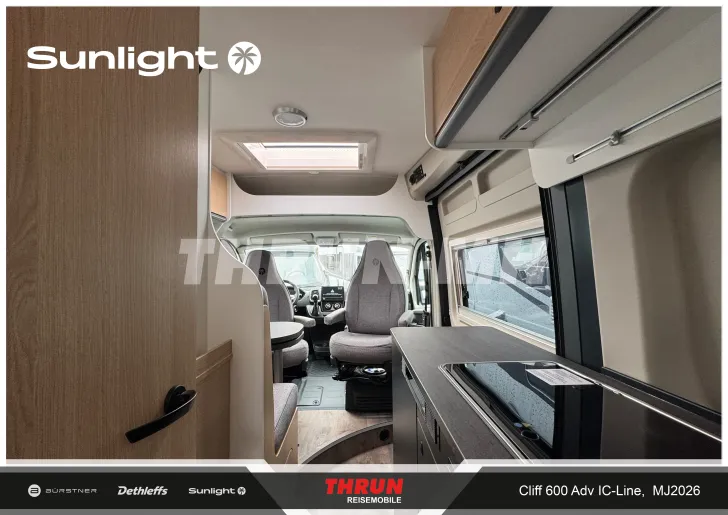 Fahrzeugbild Sunlight Camper Van Cliff 600 IC-Sondermodell ready to roll? #28
