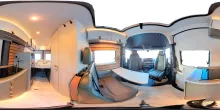 360° Innenansicht Hymer Grand Canyon S 600 Allrad, Autark, Premiumpaket