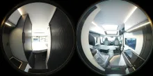 360° Innenansicht Adria Twin Selection 600 SPB in bester Ausstattung!