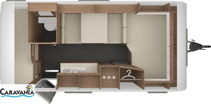 Grundriss Tag Tabbert Senara 460DMK 2.3 ähnlich Casadora