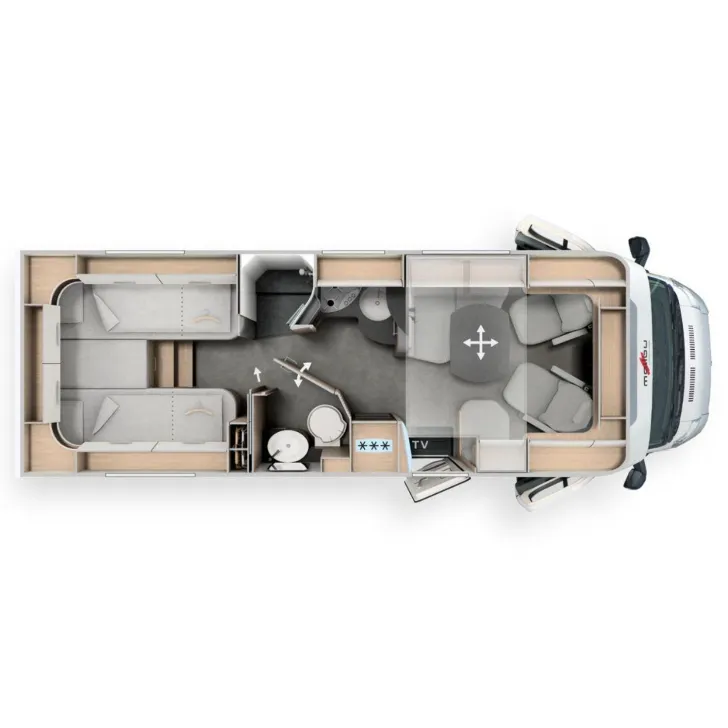 Fahrzeugbild Malibu T 470 RB LE K comfort Mercedes #8