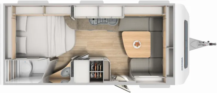 Grundriss Tag Hymer Eriba Eriba Nova 545
