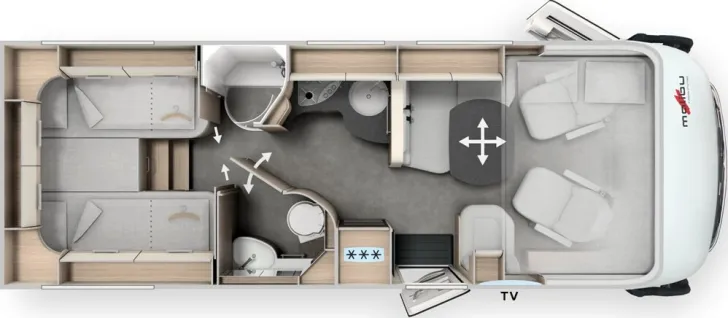 Fahrzeugbild Malibu I Edition+ 490 RB LE comfort #5