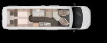 Grundriss Tag Knaus BoxDrive 680 ME *** Abverkauf bis Ende Mai