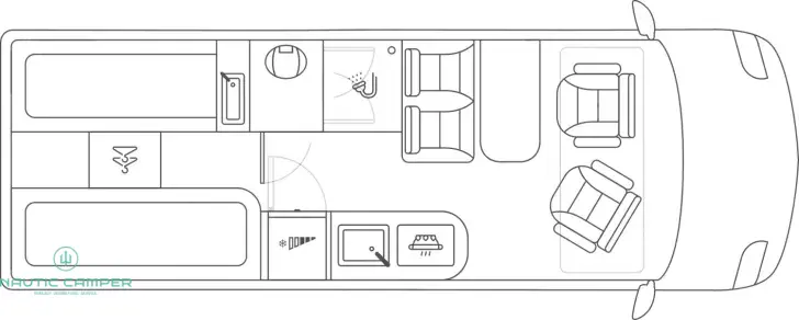 Grundriss Tag Globe-Traveller Voyager Z Gas FREI I Soft Close I Manufakt.*
