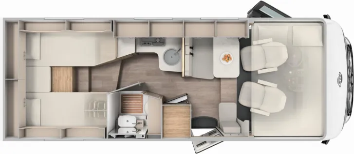 Grundriss Tag Carado I 338