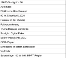 Fahrzeugbild Sunlight V 66 #17