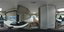 360° Innenansicht Carado pro CV 602 8GAutom|NAVI/RFK|Ducato|Batt.190Ah
