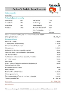 Fahrzeugbild Dethleffs Beduin Scandinavia 690 BQT Winter/ATC/Rahmenfens #16