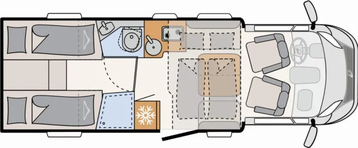 Fahrzeugbild Dethleffs Just Camp Active T 7052 EBL #5