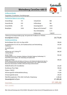 Fahrzeugbild Weinsberg CaraOne 480 EU *2026* #10