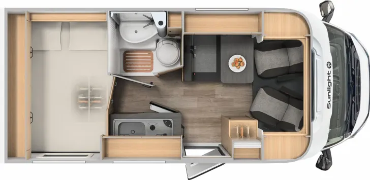 Grundriss Tag Sunlight V 60 830Kg Zuladung !!!