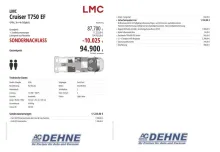 Fahrzeugbild LMC Cruiser T750 EF 180 PS, 4,4tn, 3e+4e Sitzplatz #3