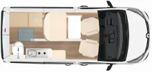 Grundriss Tag Bürstner Playa Limited C 530