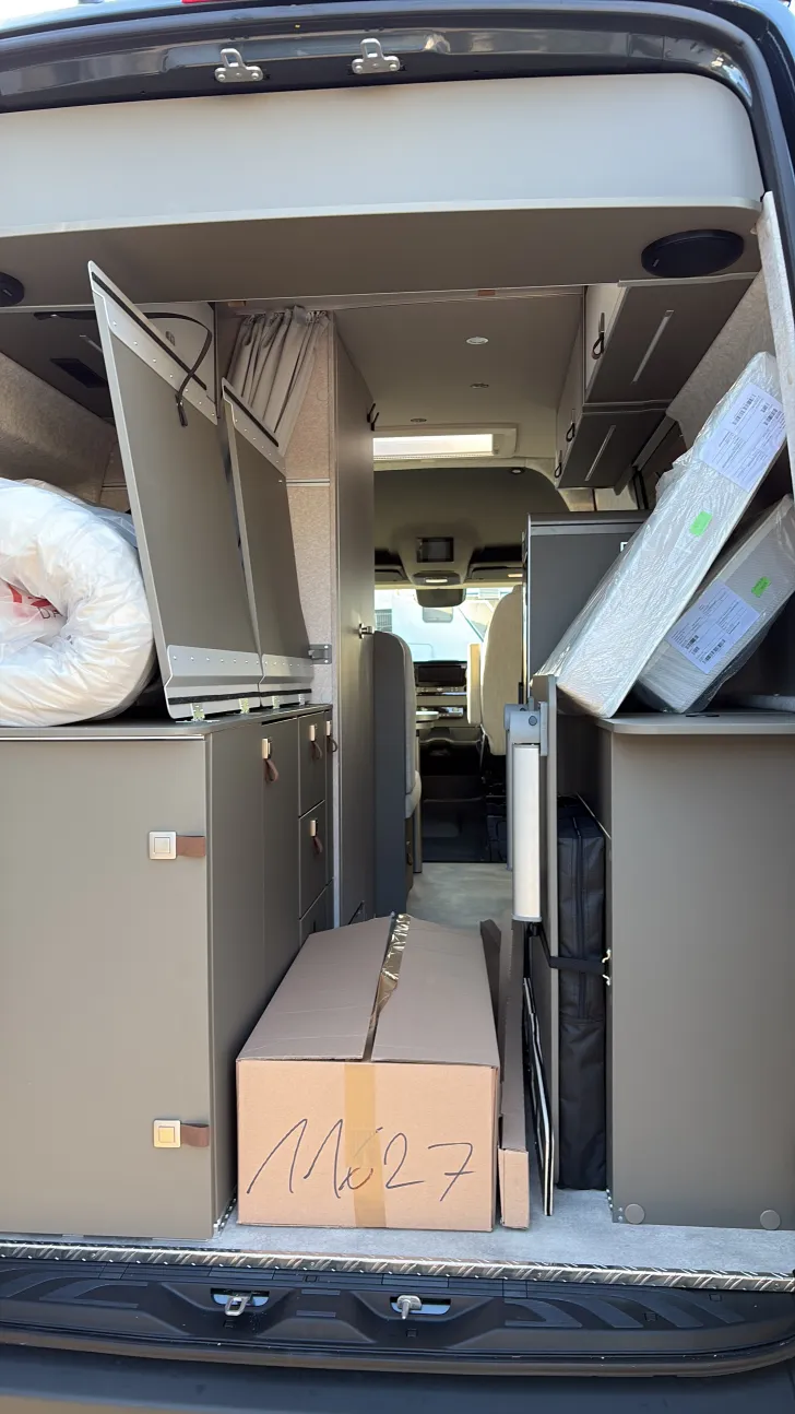 Heckgarage Hymer Camper Van Grand Canyon S Xperience