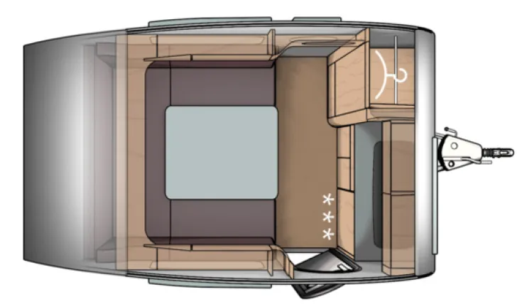 Grundriss Tag T@B OFFROAD 320 Modell 2026