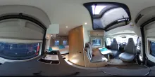 360° Innenansicht Sunlight Adventure Cliff 540 ACC+Automatik+Navi+Combi4D
