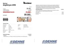 Fahrzeugbild Benimar Amphitryon A998 Sondernachlass EUR 10.060,00 #3